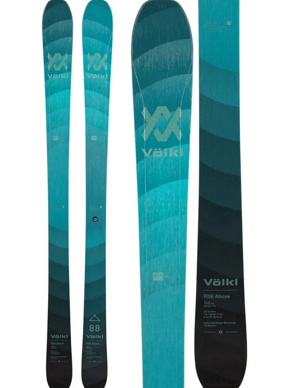 Völkl Damen Tourenski Rise Above 88w ´23