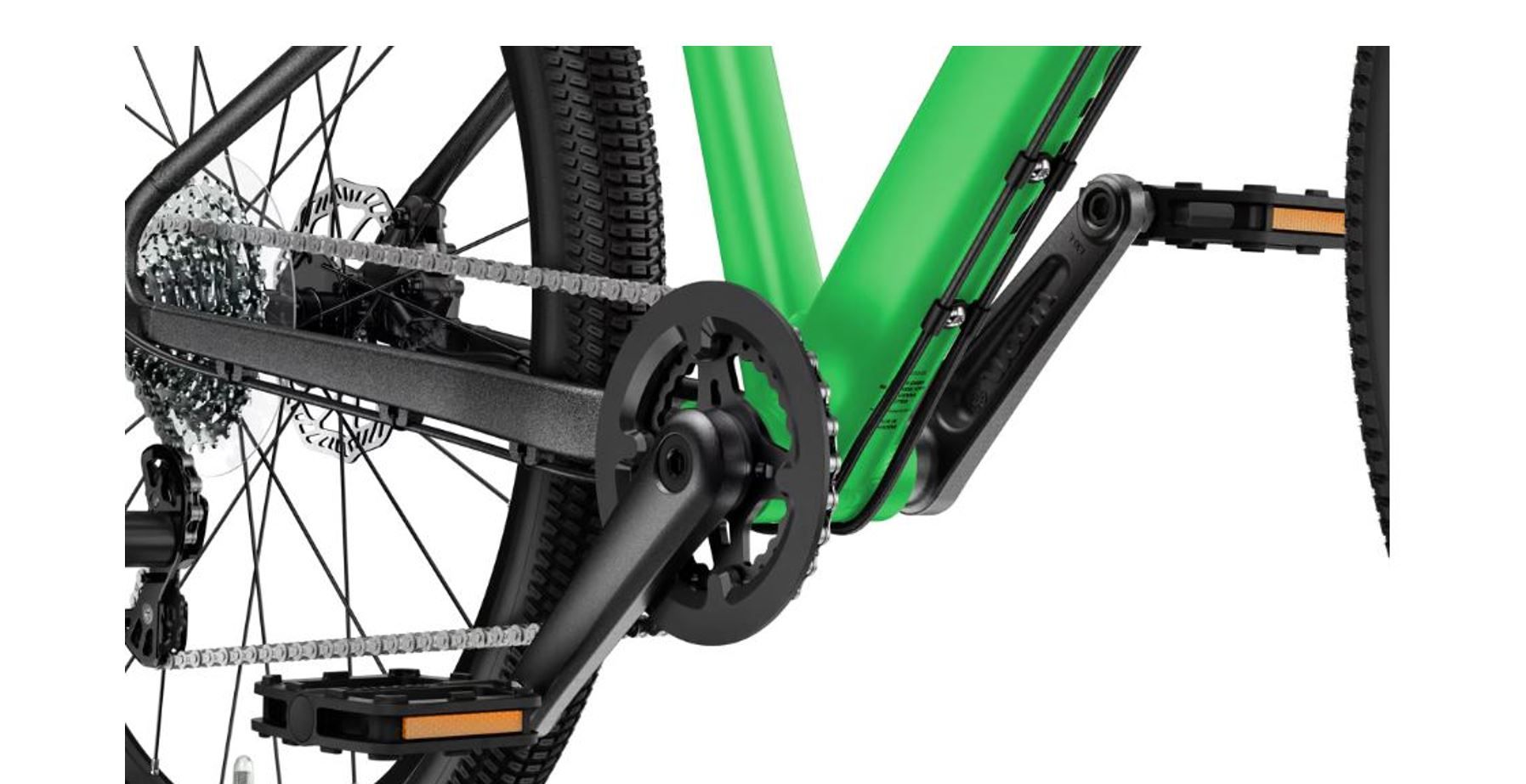 Woom Fahrrad Woom EXPLORE 4 jungle green