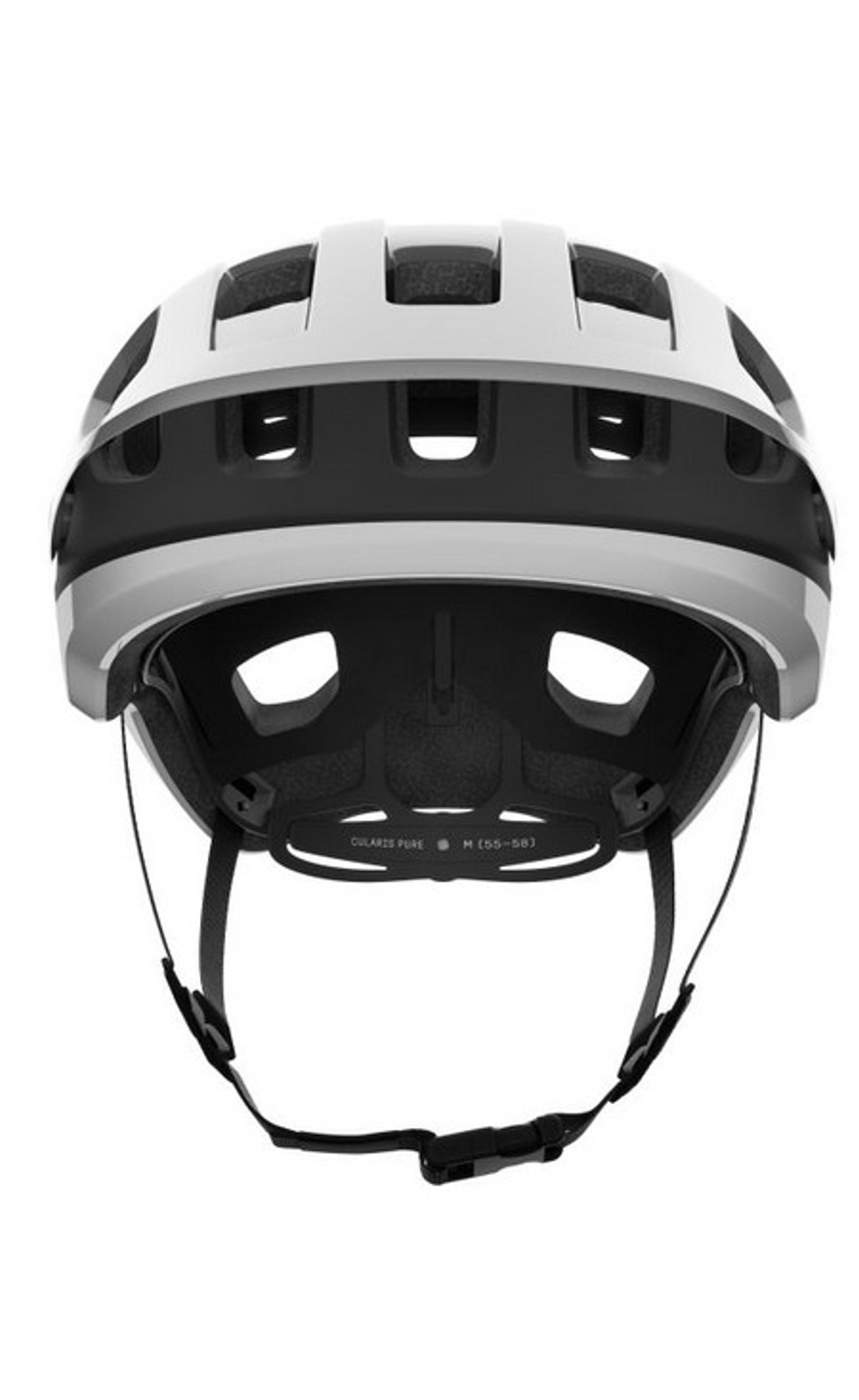 POC Fahrradhelm Cularis Pure MIPS uranium black matt/hydrogen white
