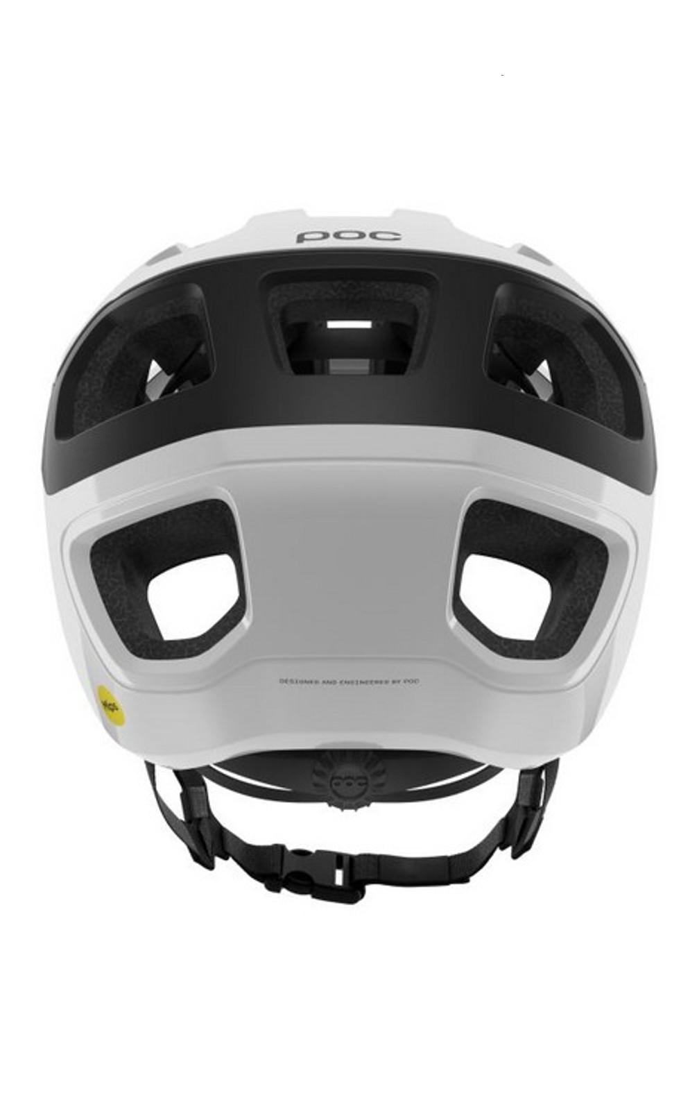 POC Fahrradhelm Cularis Pure MIPS uranium black matt/hydrogen white