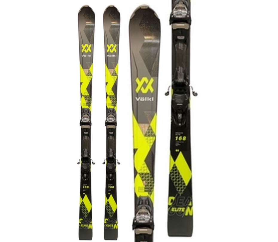 Völkl Deacon Elite Skiset grau/gelb 2023