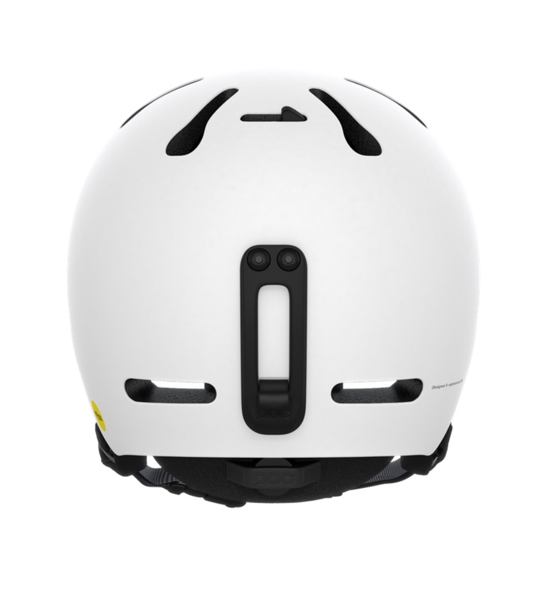 POC Wintersporthelm Fornix MIPS Hydrogene White Matt