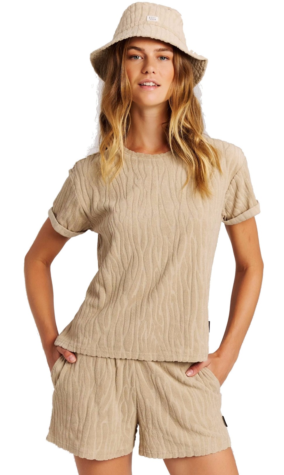 Protest Damen T-Shirt PRTDuo BambooBeige 