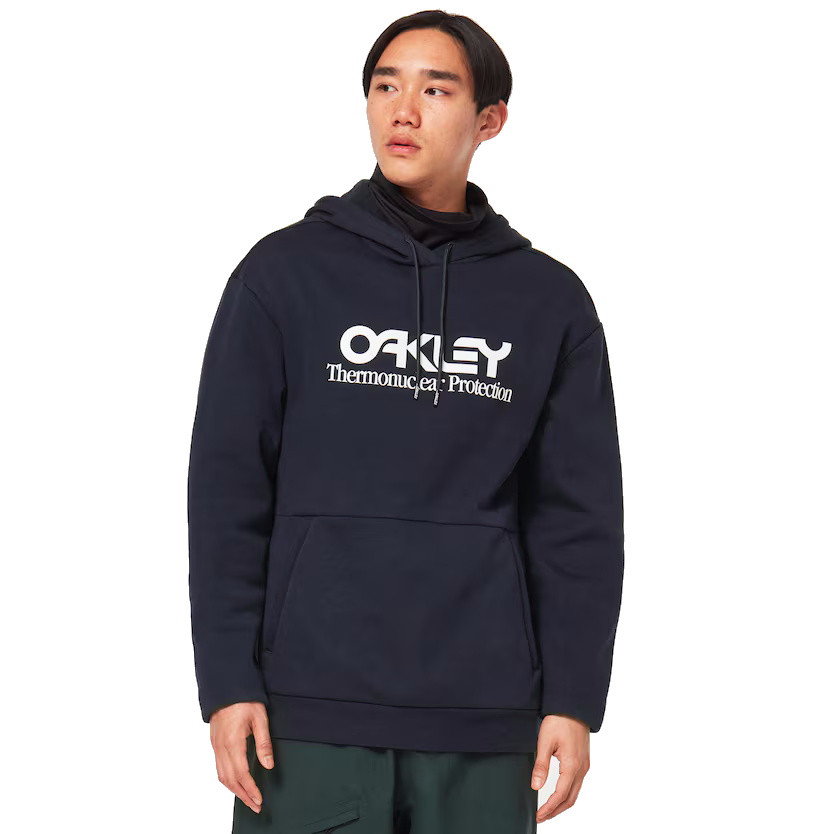 Oakley Herren Rider long 2.0 Hoodie Schwarz/weiß