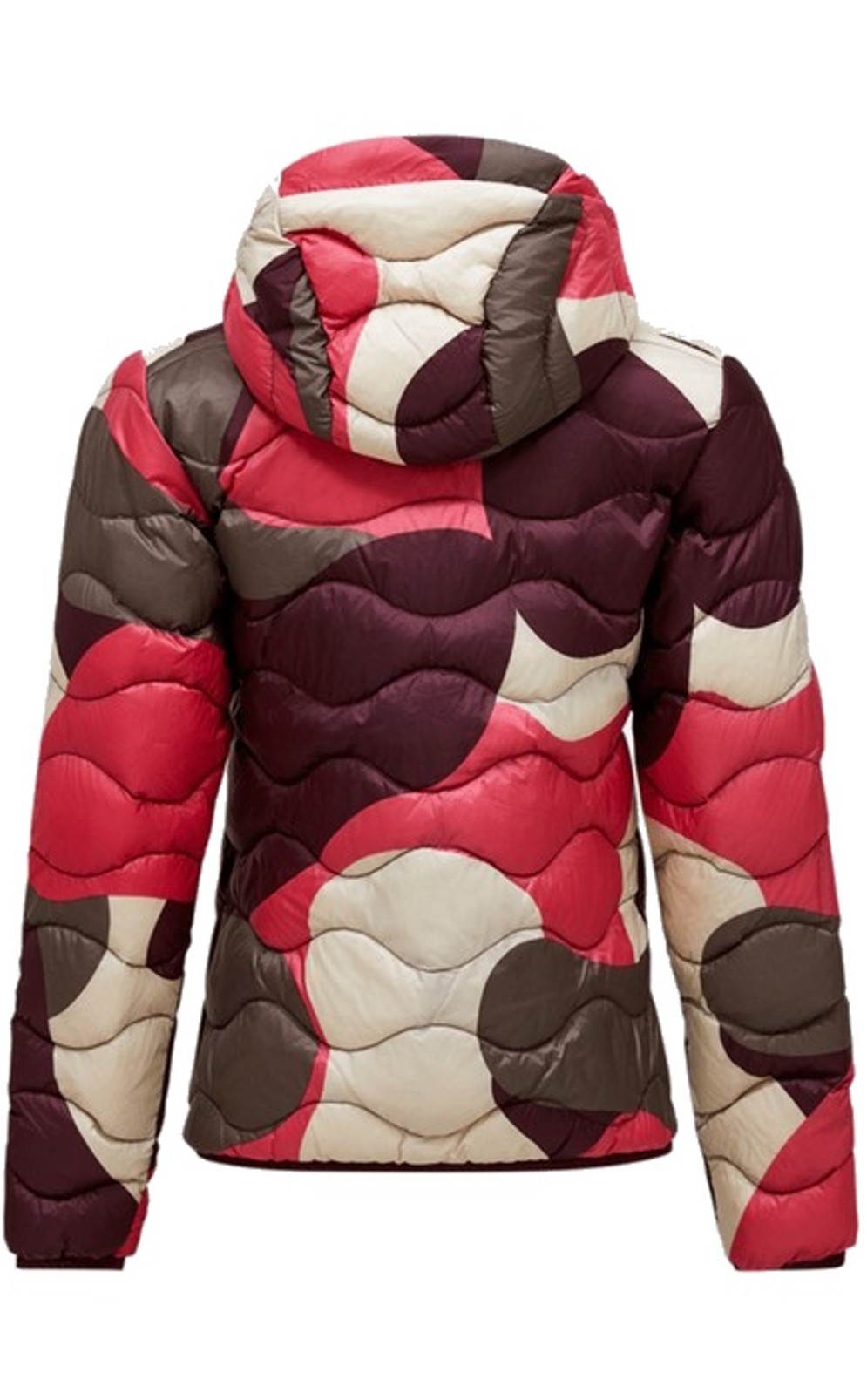 Peak Performance Damen Helium AOP Down Hood Jacke SNOWBANK