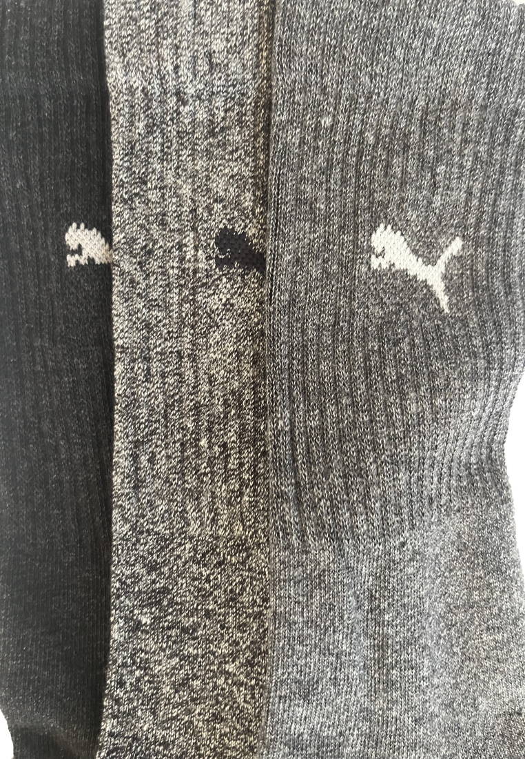 Puma Sportsocken Regular Crew Socken Sport 15-Pack grau mix