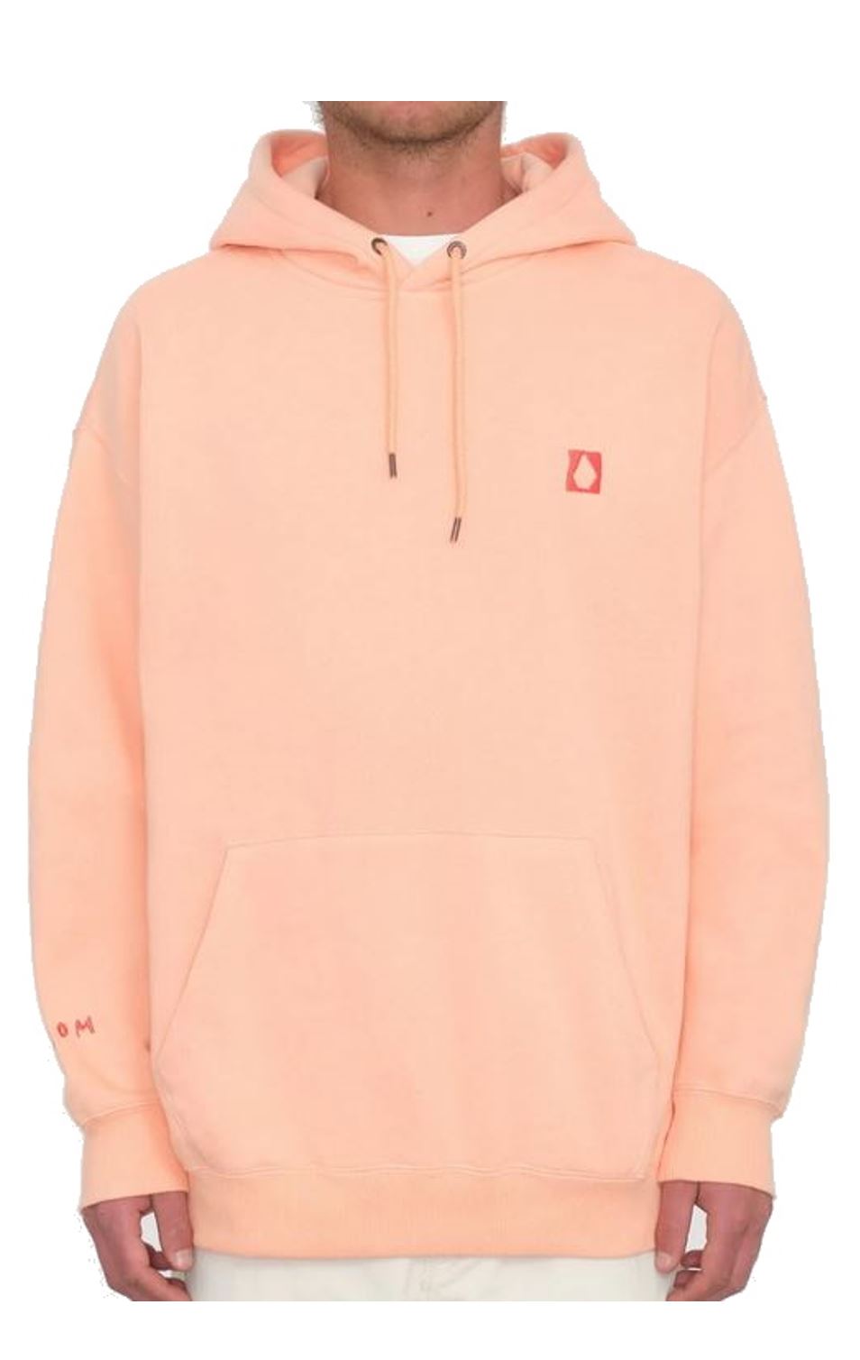 Volcom Herren Kapuzenpullover Arthur Longo salmon
