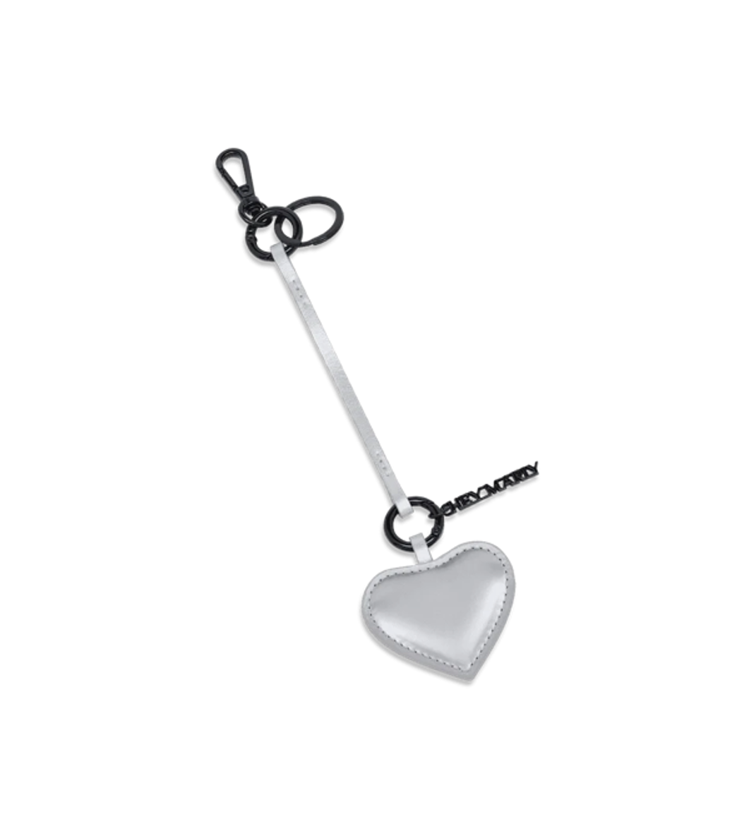 Hey Marly Mirror Charm Schlüsselanhänger Silver Blaze