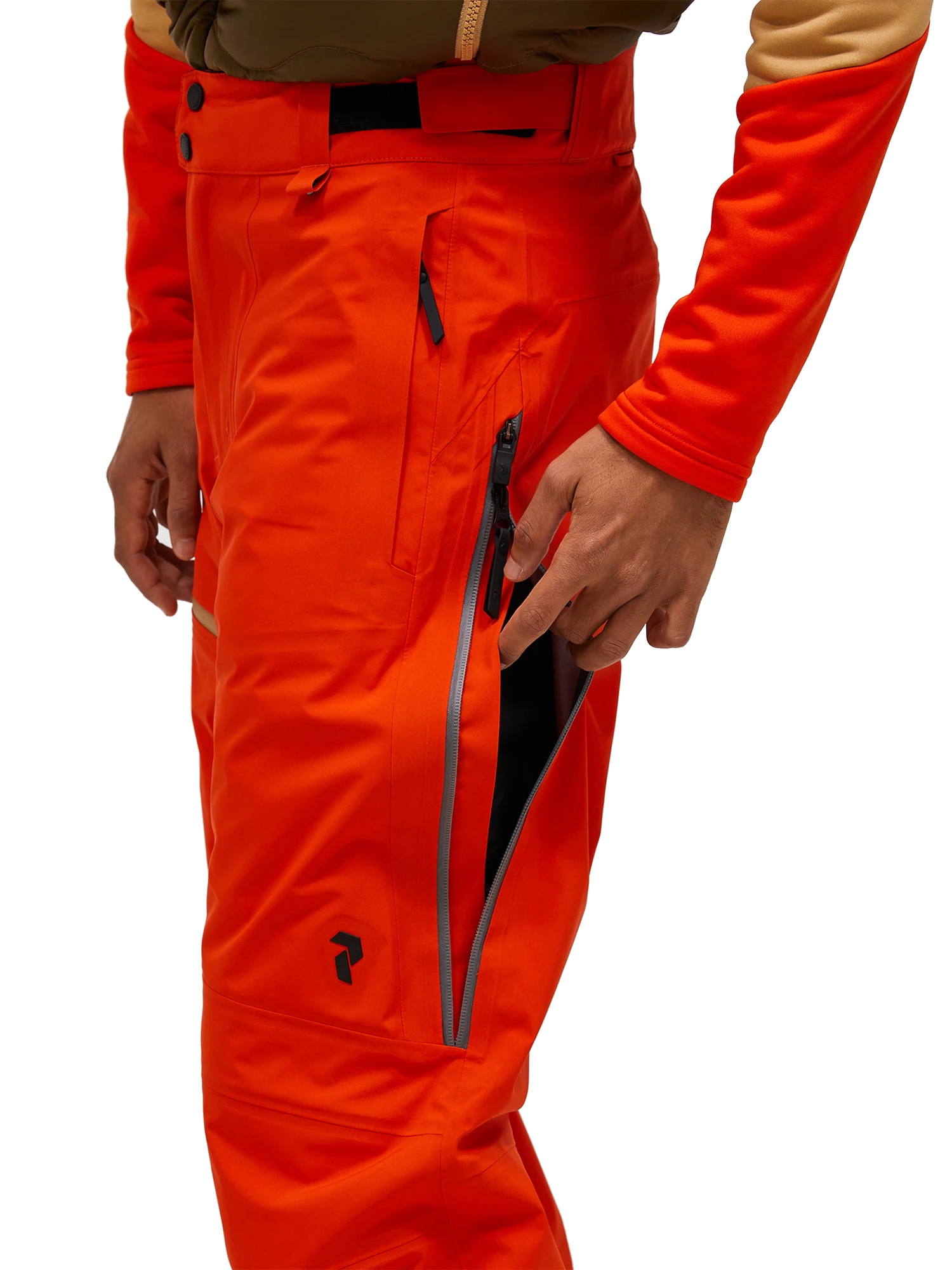 Peak Performance Herren Alpine GORE-TEX 3L Shell Hose Solar burst