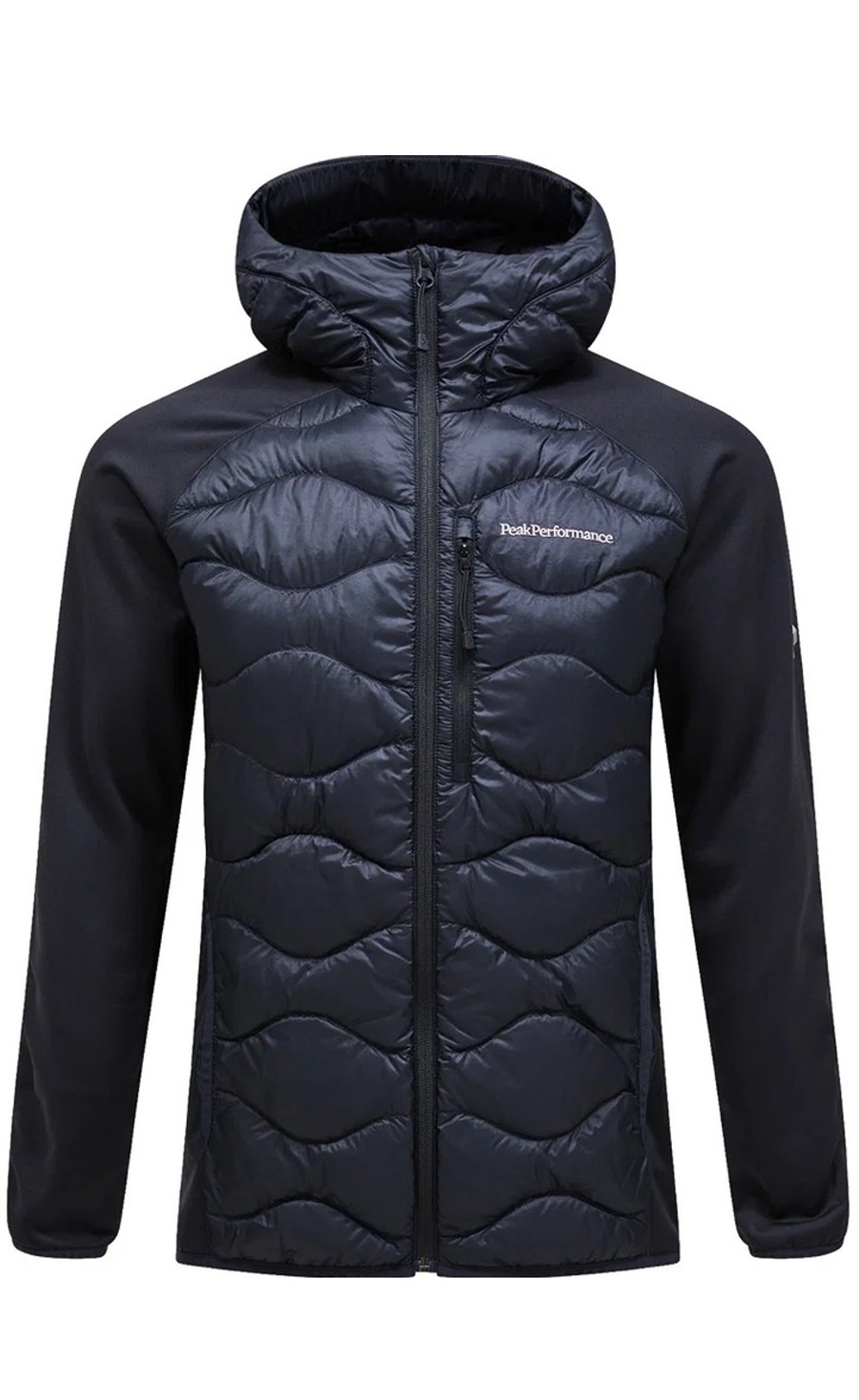 Peak Performance Herren Helium Down Hybrid Hood BLACK