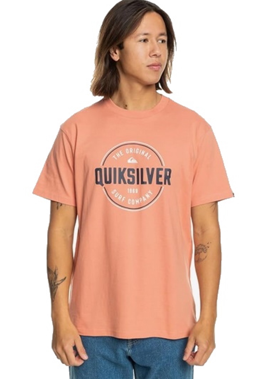 Quiksilver T-Shirt Circle Up coral