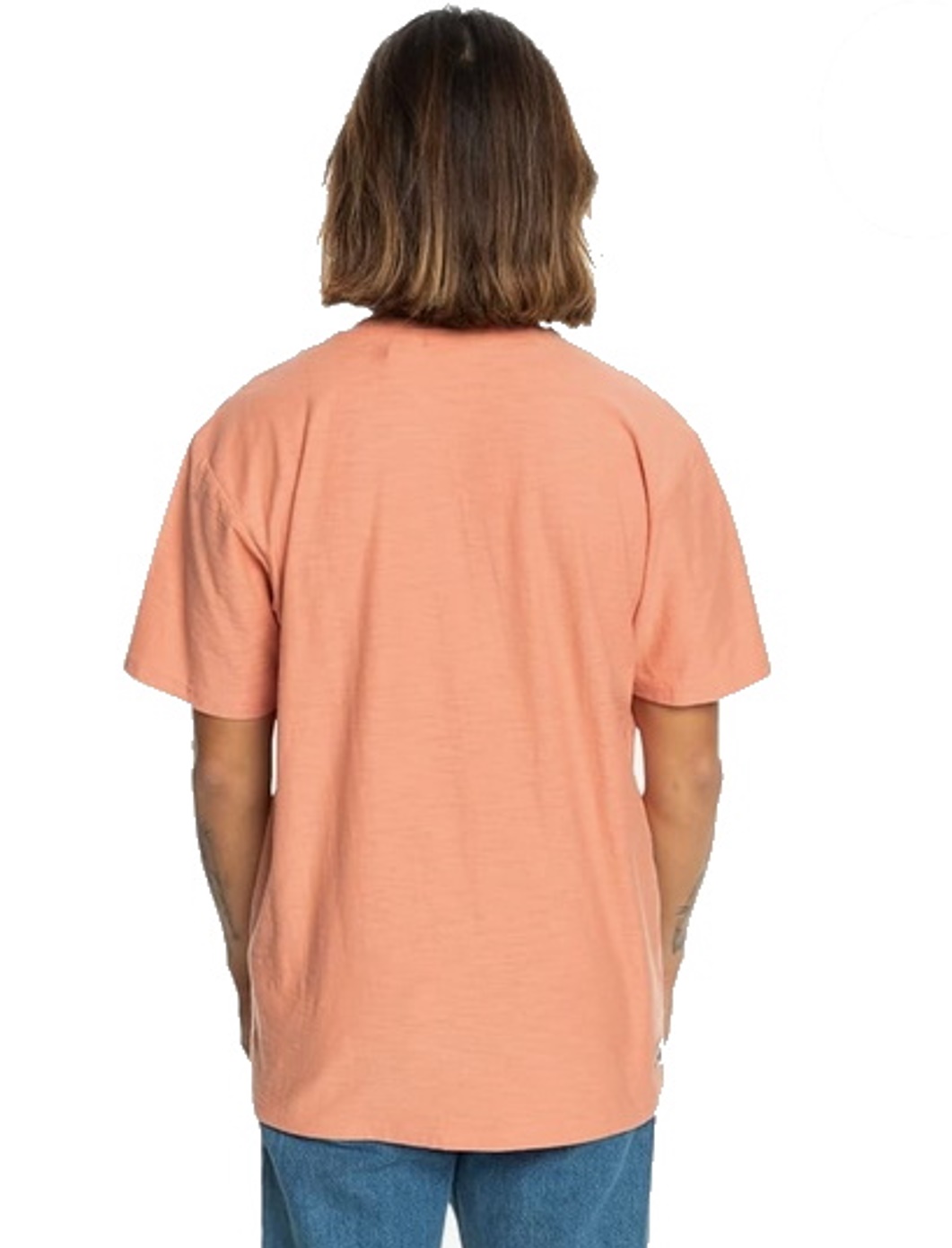 Quiksilver T-Shirt Slub Roundneck coral