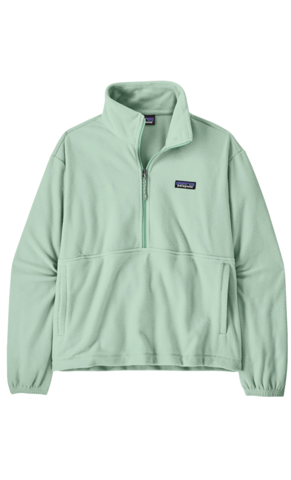 Patagonia Damen Micro 1/2 Zip Fleece Thin Ice