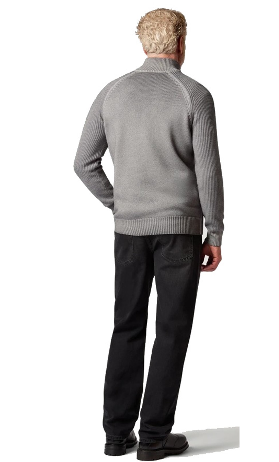 Belstaff Herren Merinopullover ASPECT TROYER Beton