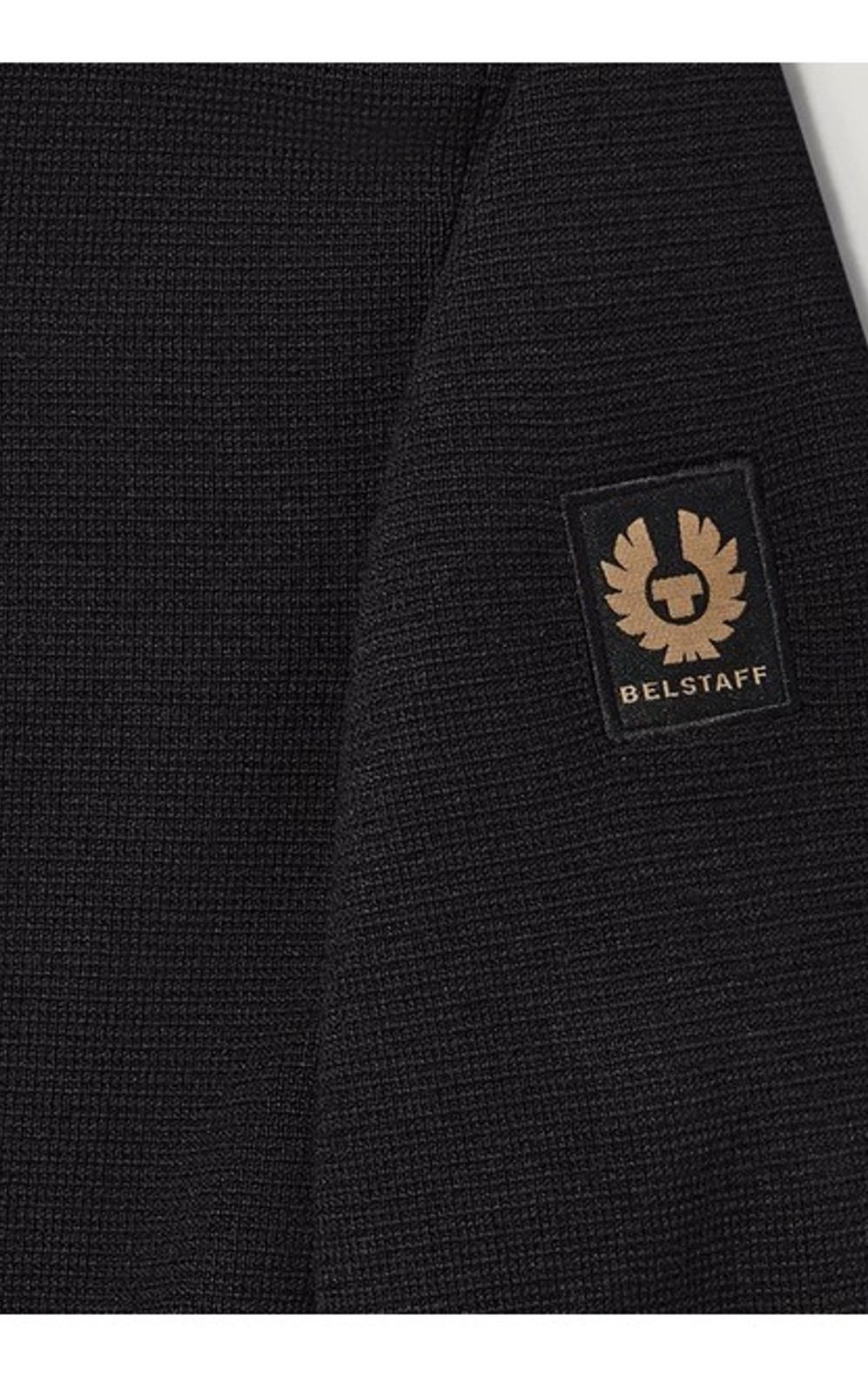 Belstaff Herren Heavy-Strickjacke mit Zip schwarz