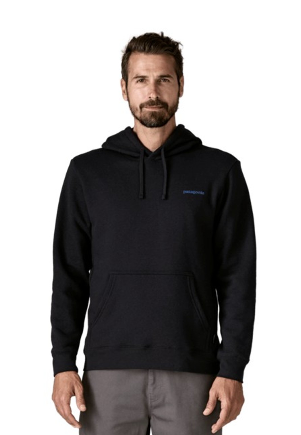 Patagonia Herren Hoody Logo Boardshort Logo Uprisal Black