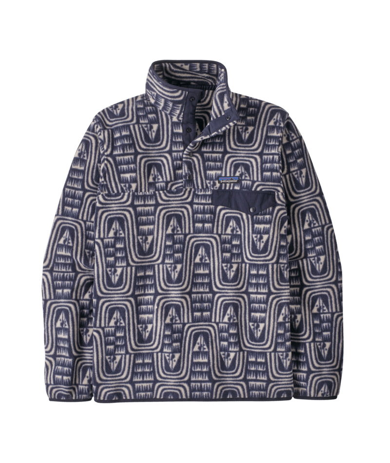 Patagonia Herren Pullover Synch Snap P/O Sunken Blue