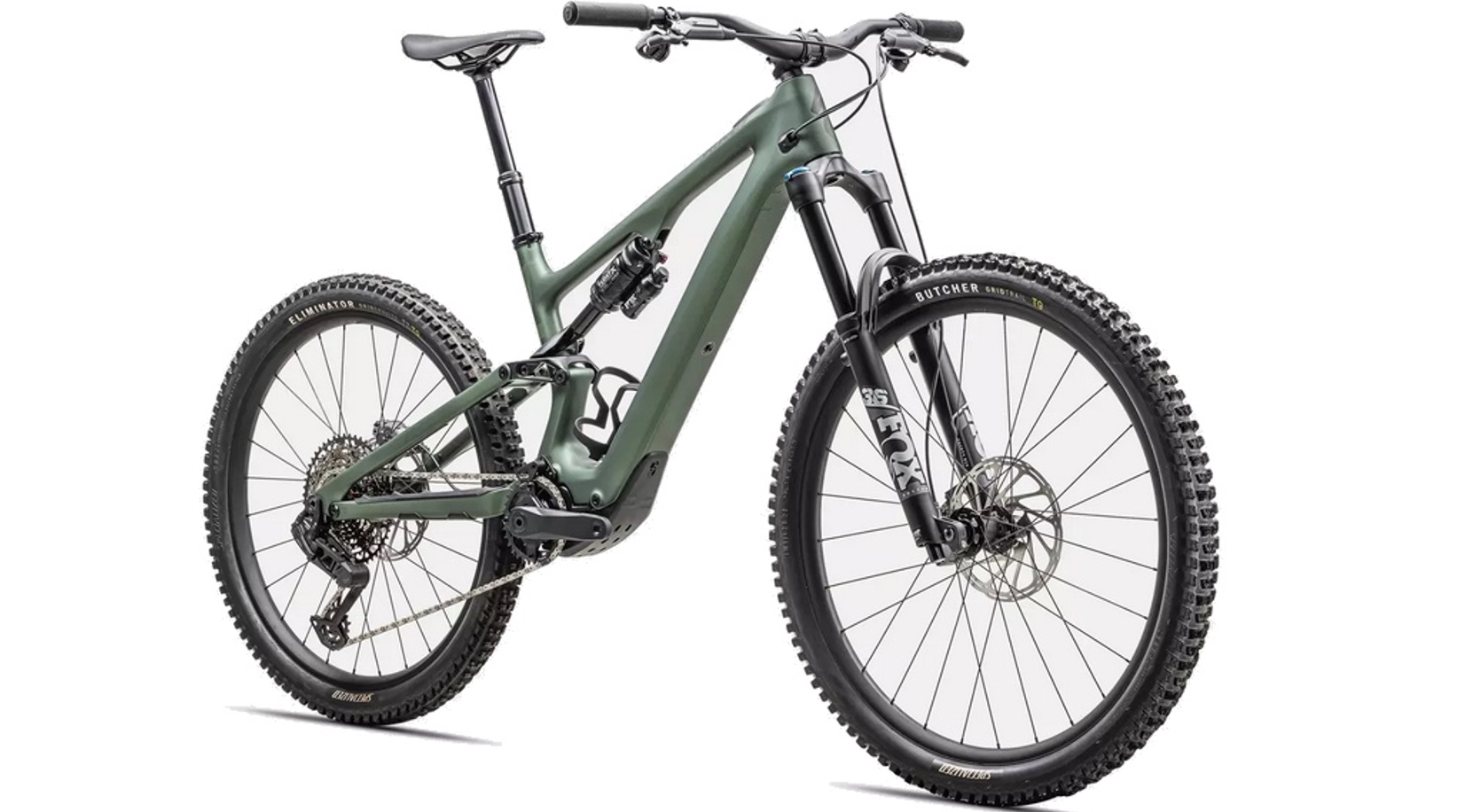 Specialized Turbo Levo SL2 Comp Carbon Mountainbike Cypress Metallic / Dark Mose Green 2025