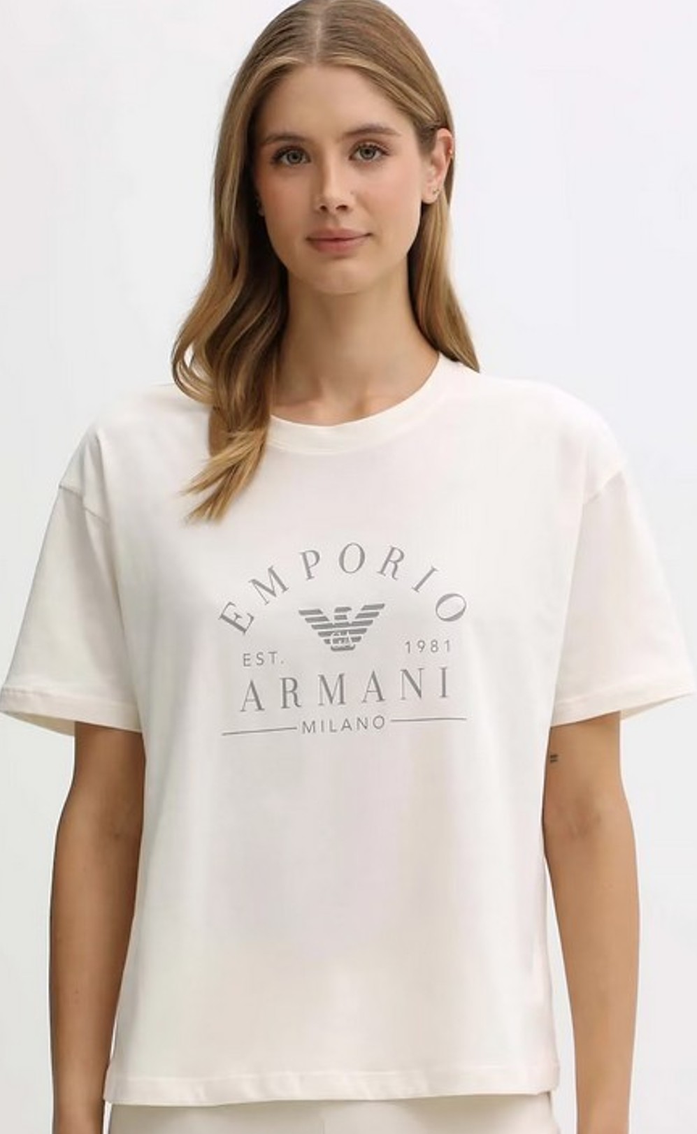 Emporio Armani Damen T-Shirt white 