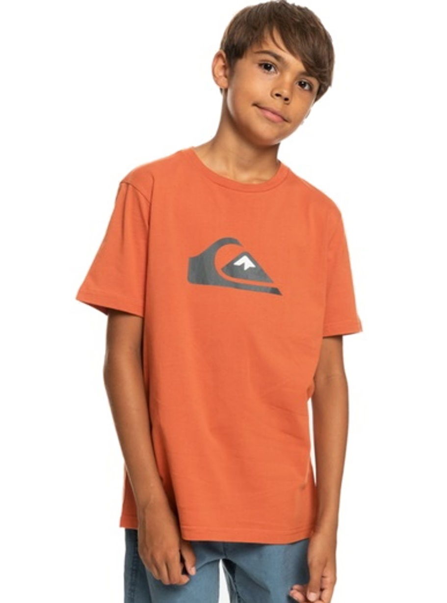 Quiksilver Kinder T-Shirt Comp Logo orange