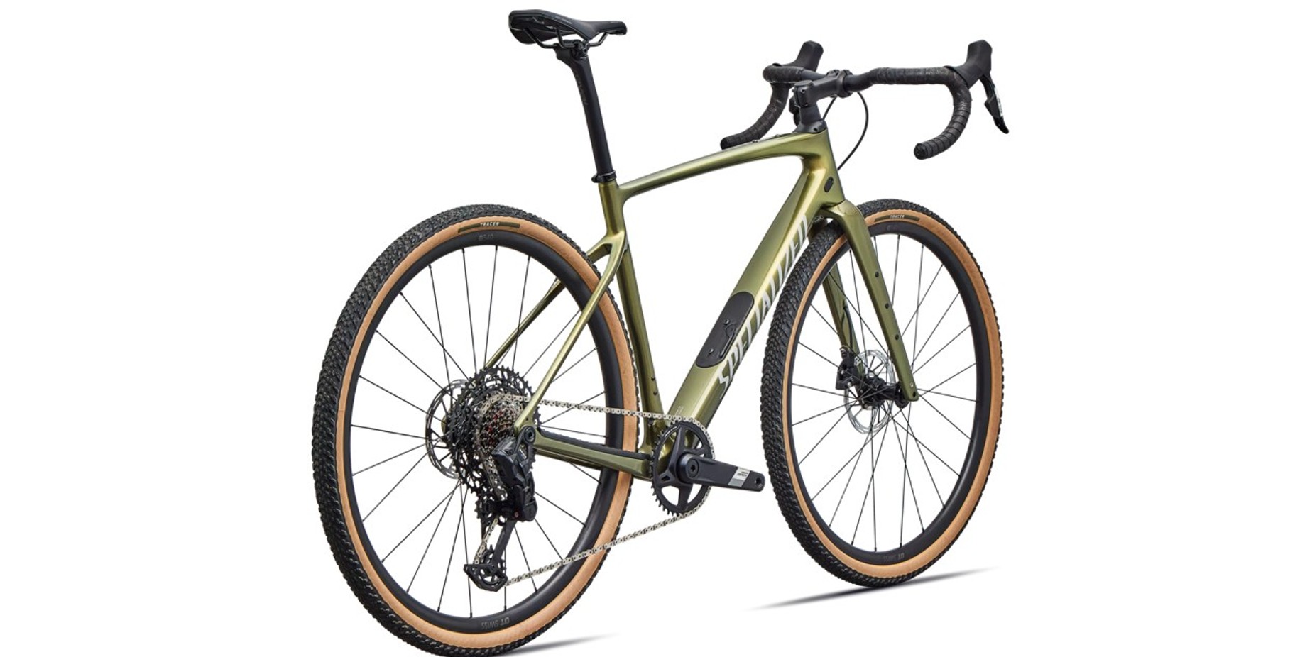 Specialized Diverge 4 Comp Carbon Gravel Bike Laurel Green Metallic / Dolomite 2026