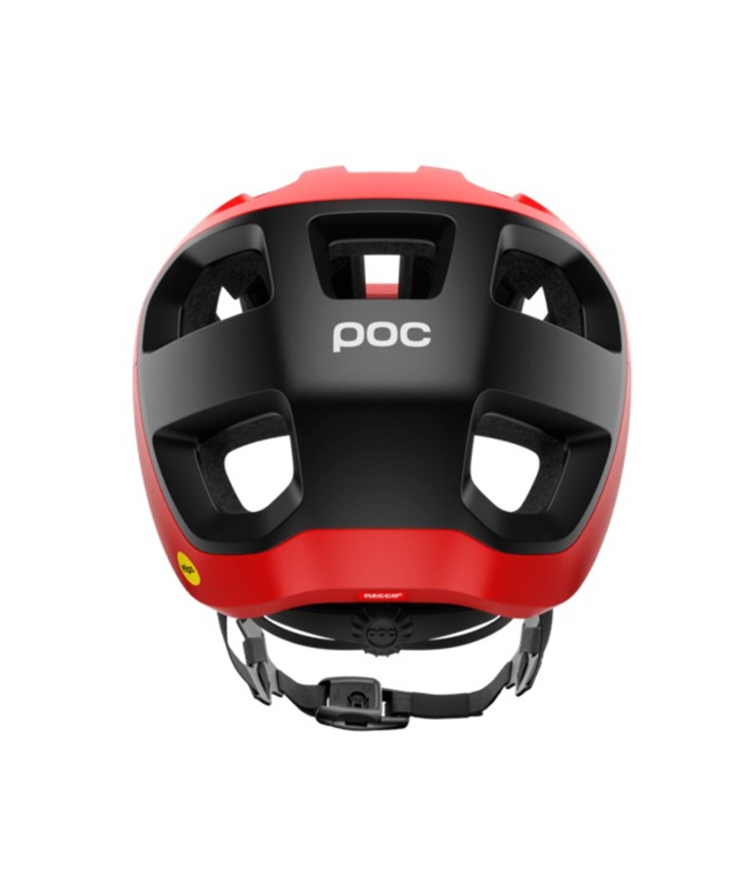 POC Fahrradhelm Cularis MTB Prismane Red Matt / Uranium Black Matt