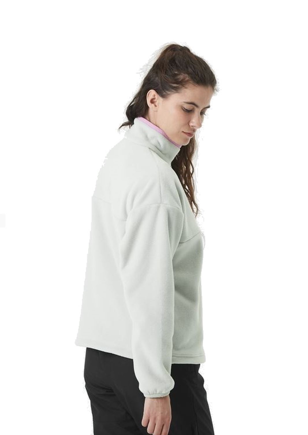 Picture Damen Sherpa Fleece Arcca 1/4 Fleece Cloudy Blue