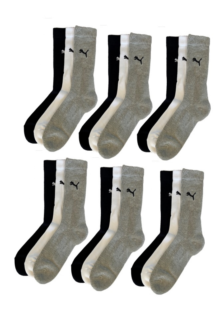 Puma Sportsocken Regular Crew Socken Sport 18-Pack multi