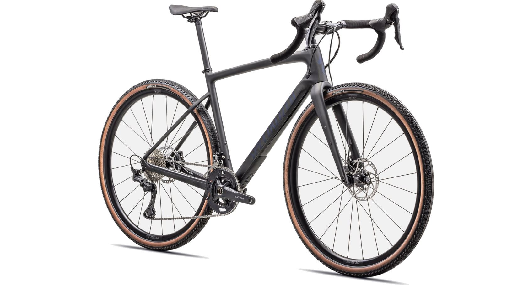 Specialized Diverge Sport Carbon Gravel Bike Satin Carbin / Blue Onyx