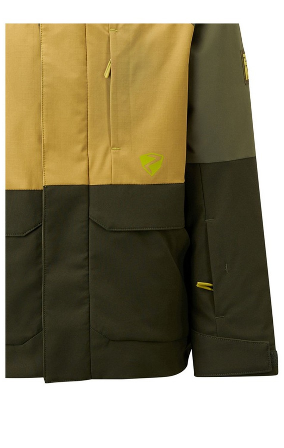 Ziener Kinder Schneejacke ALIM moss green
