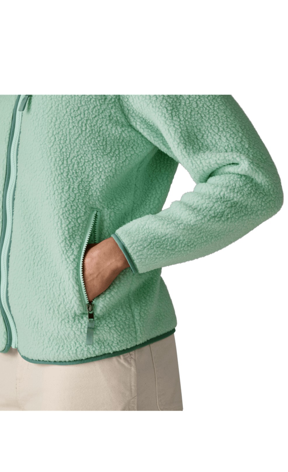 Patagonia Damen Retro Pile Fleece Thin Ice