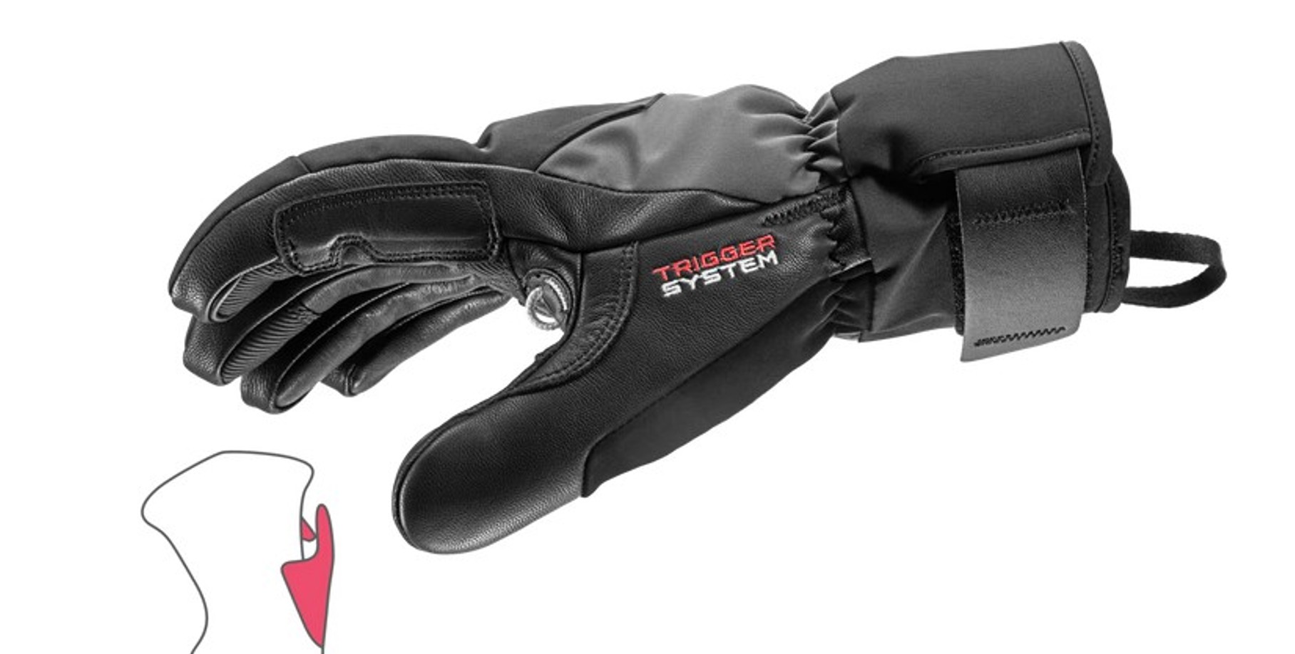 Leki Handschuhe Hevon Thermo 3D black