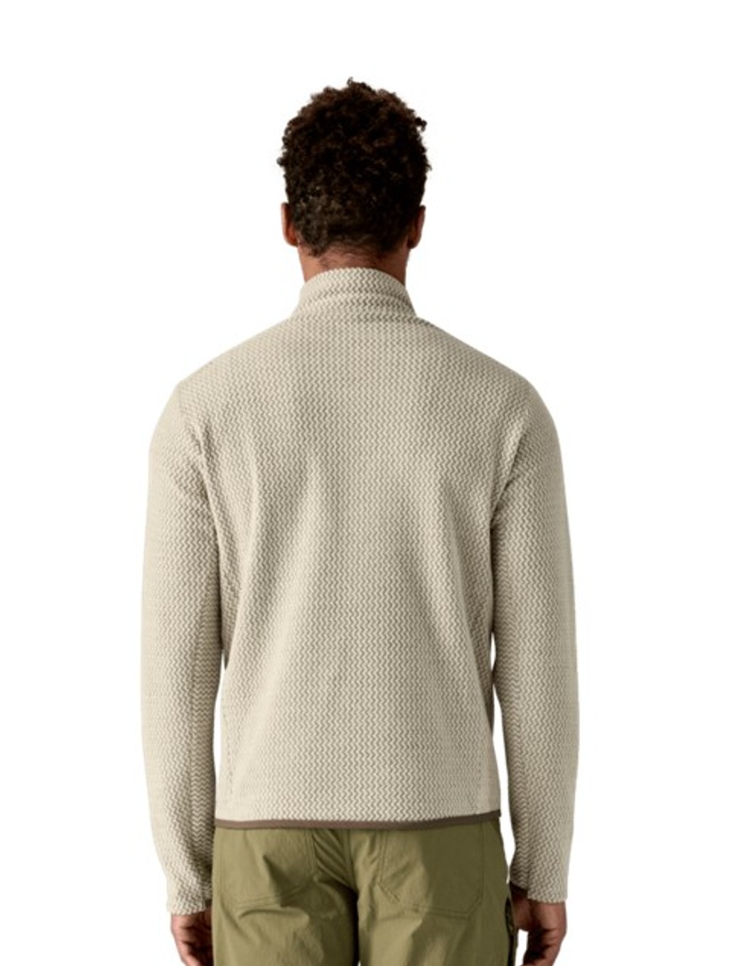 Patagonia Herren Fleece R1 Air Zip Neck Pelican