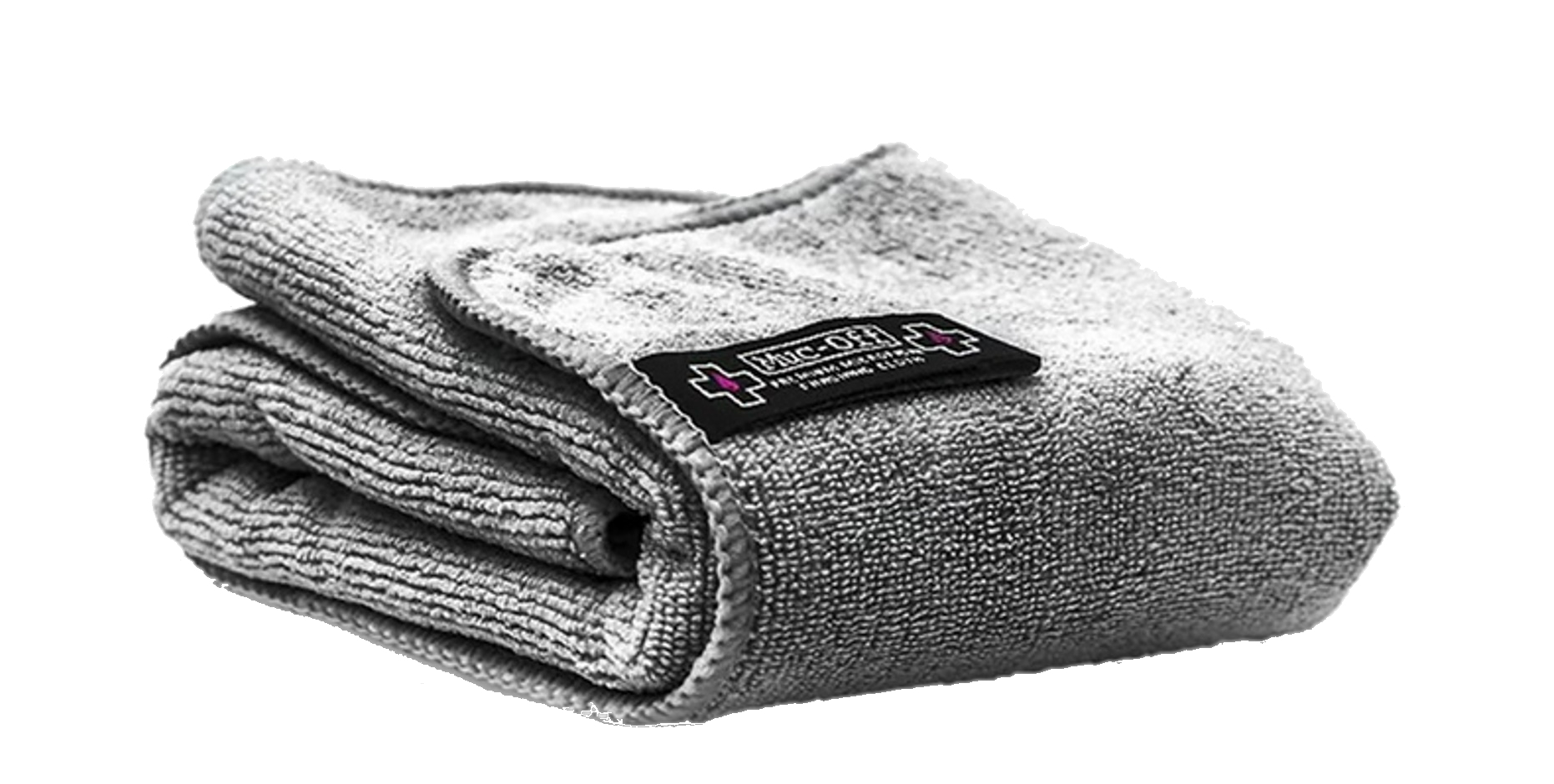 Muc Off Premium Microfibre Poliertuch grau