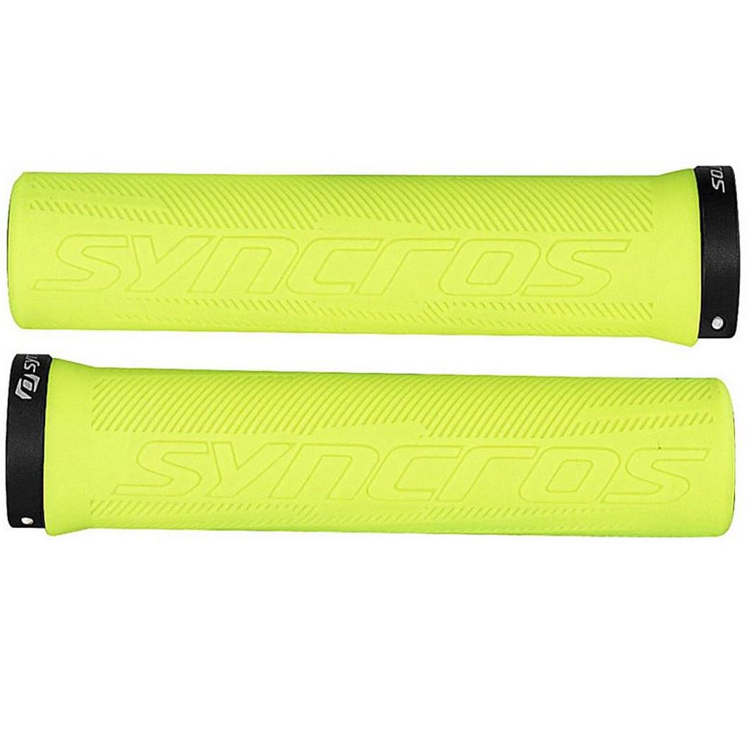 Syncros Pro Lock-On Grips radium gelb