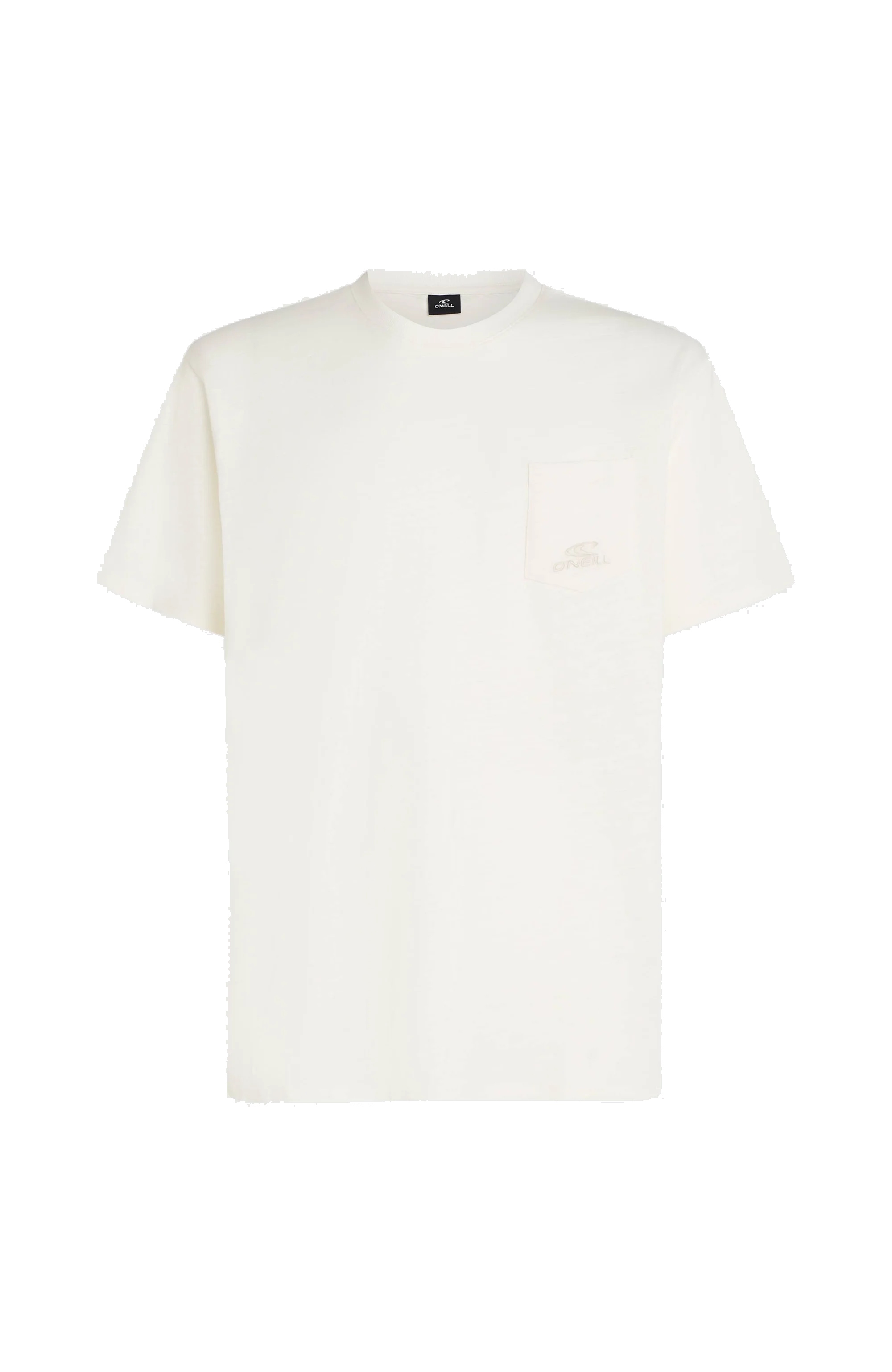 O'Neill Herren T-Shirt Slub Chest Pocket Snow White