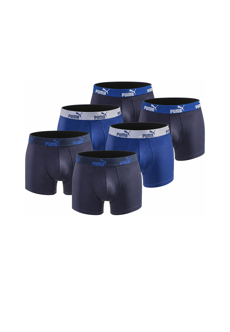 Puma Herren Boxershorts 6er Pack true blue