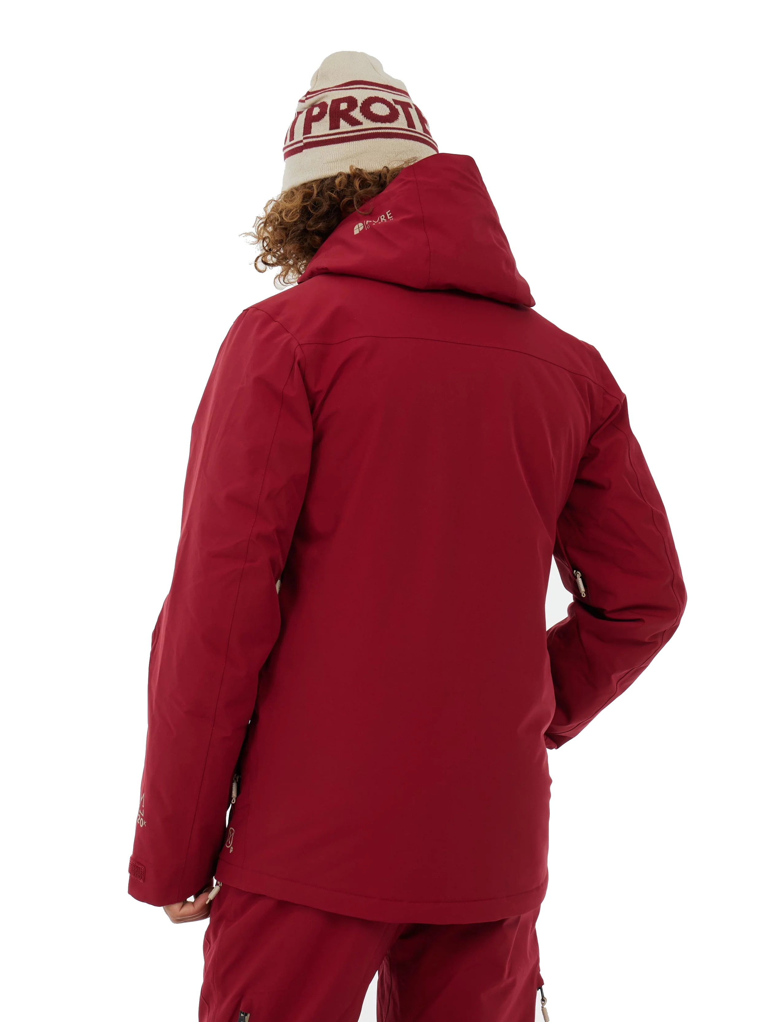 Protest Herren Skijacke PRTTIMOTHY Velvet red