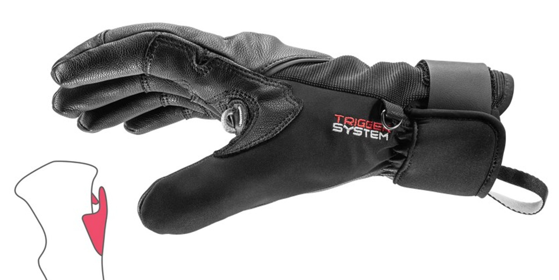 Leki Handschuhe Pegas Lite 3D black