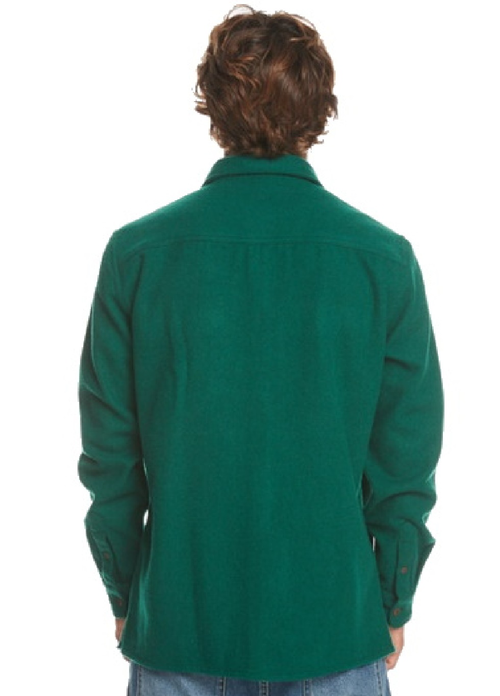 Quiksilver Hemd Salterhill Langarmhemd grün
