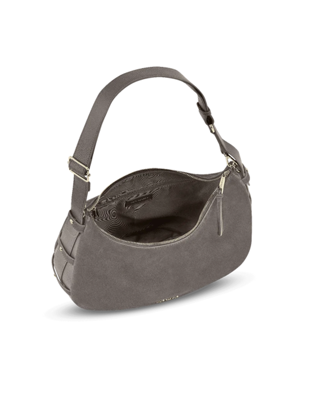 Hey Marly Lifetime Sister Suede M Grey