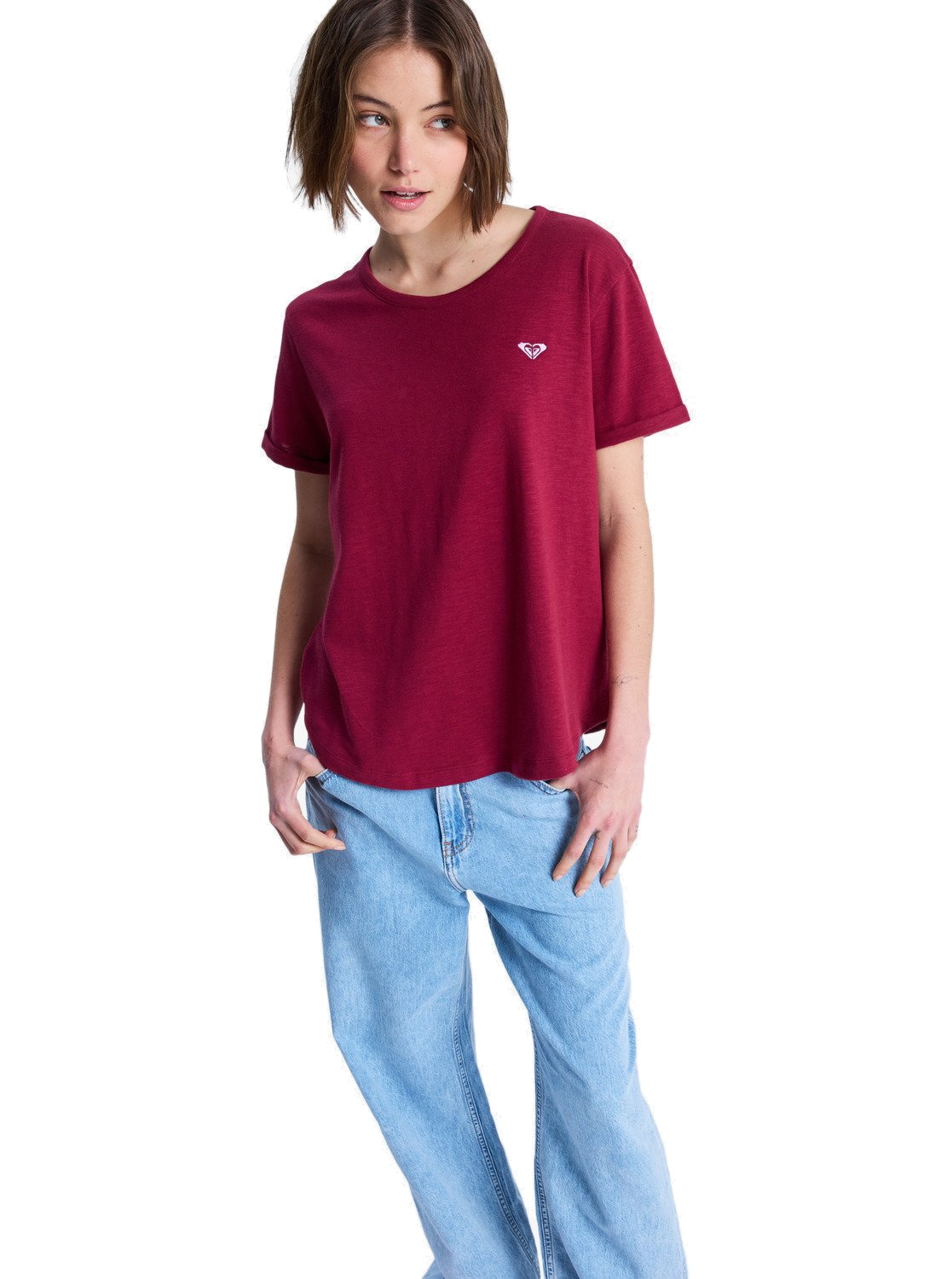 Roxy Damen Shirt Oceanwave Regular Emby  Rhododendron