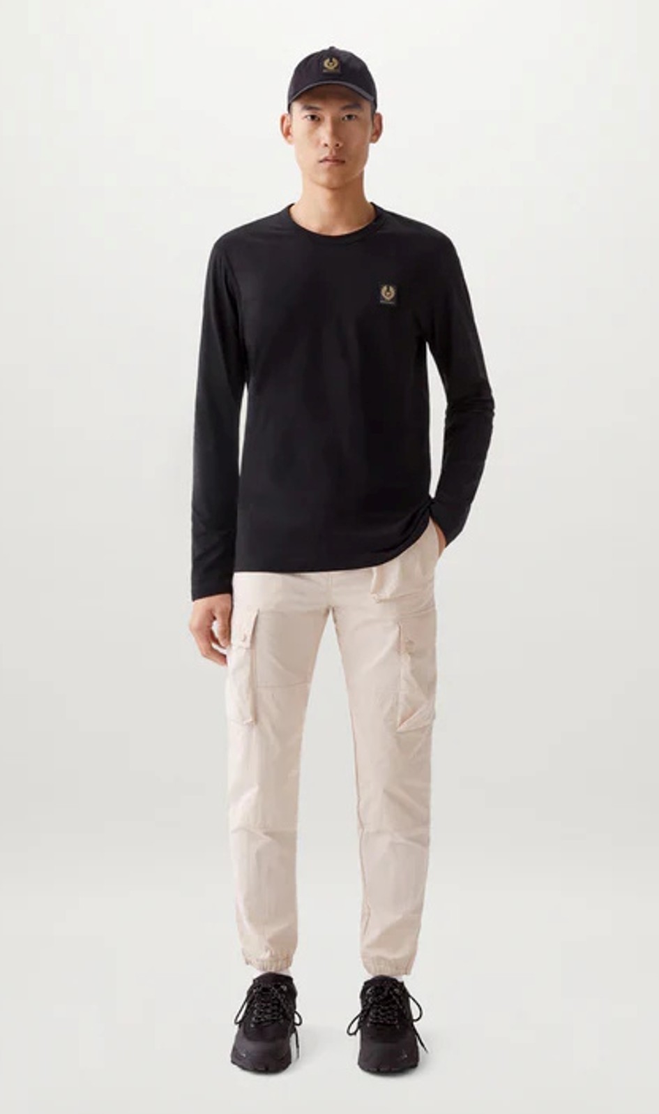 Belstaff Herren Longsleeve schwarz