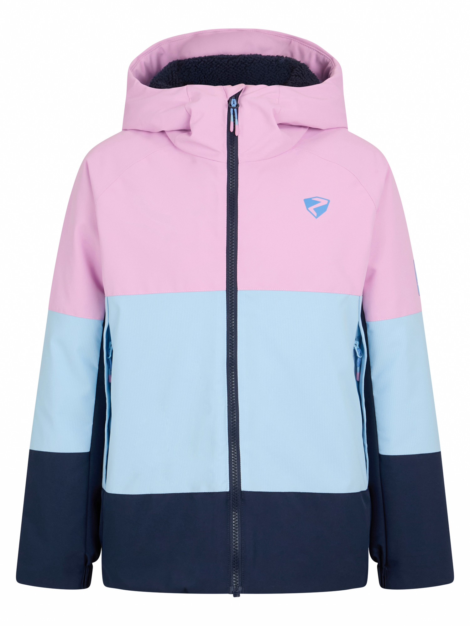 Ziener Kinder Schneejacke ARTIKO tulip pink