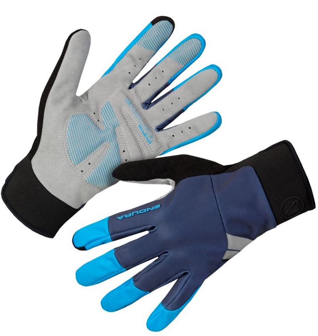 Endura Fahrrad Handschuh Windchill Neon Blau