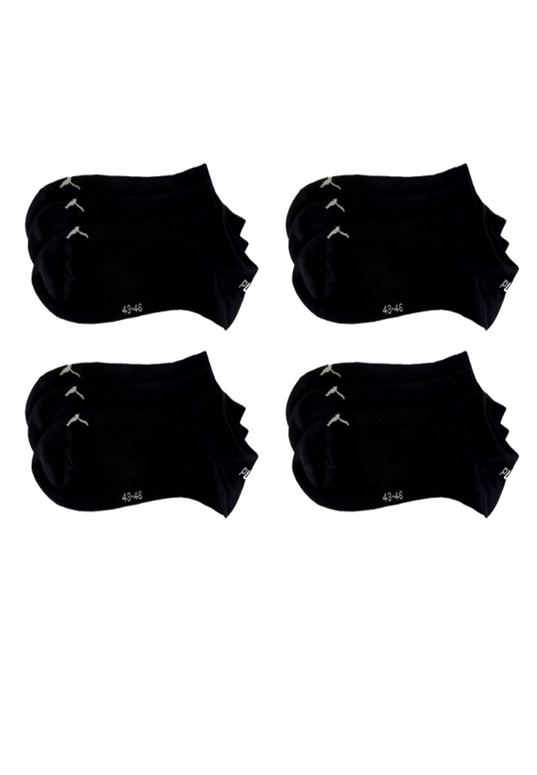 Puma Sneaker Socken Plain 12-Pack schwarz 4.0