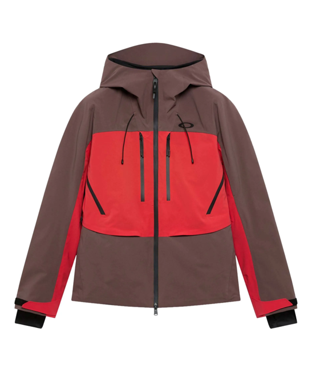 Oakley Damen Shell Jacke Kendall RC Dark Umber / Hibicus Red
