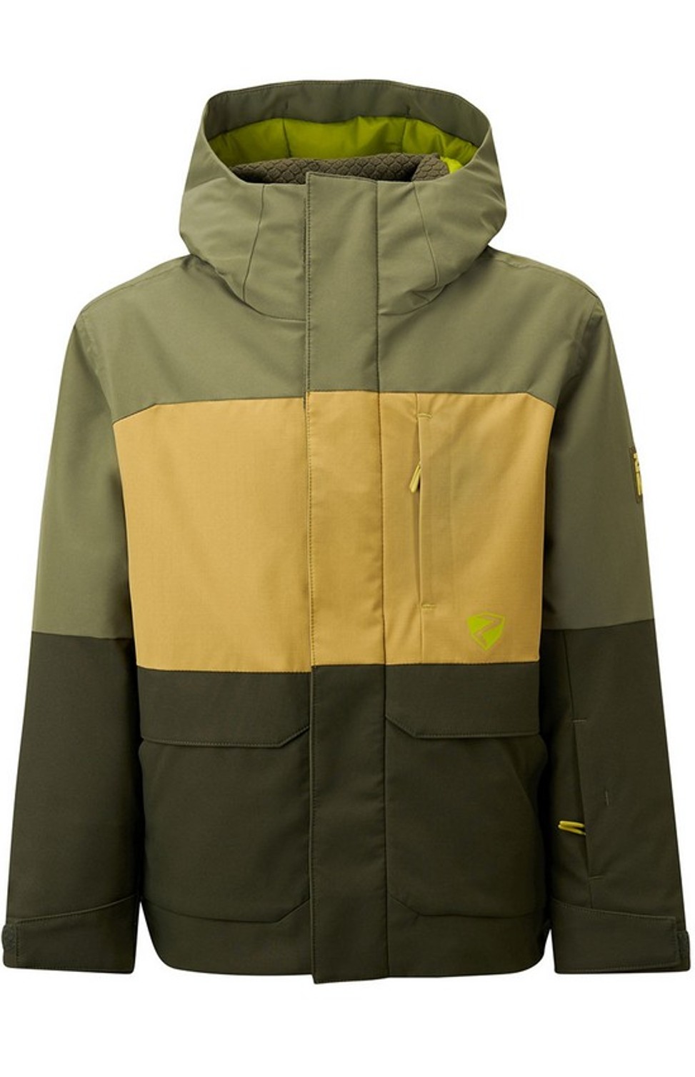 Ziener Kinder Schneejacke ALIM moss green