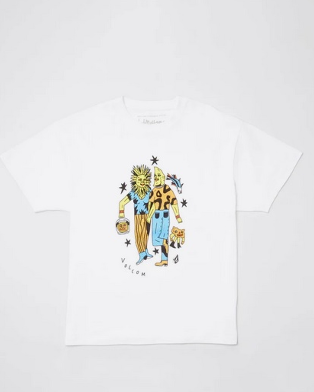 Volcom T-Shirt Bob Mollema 3 White