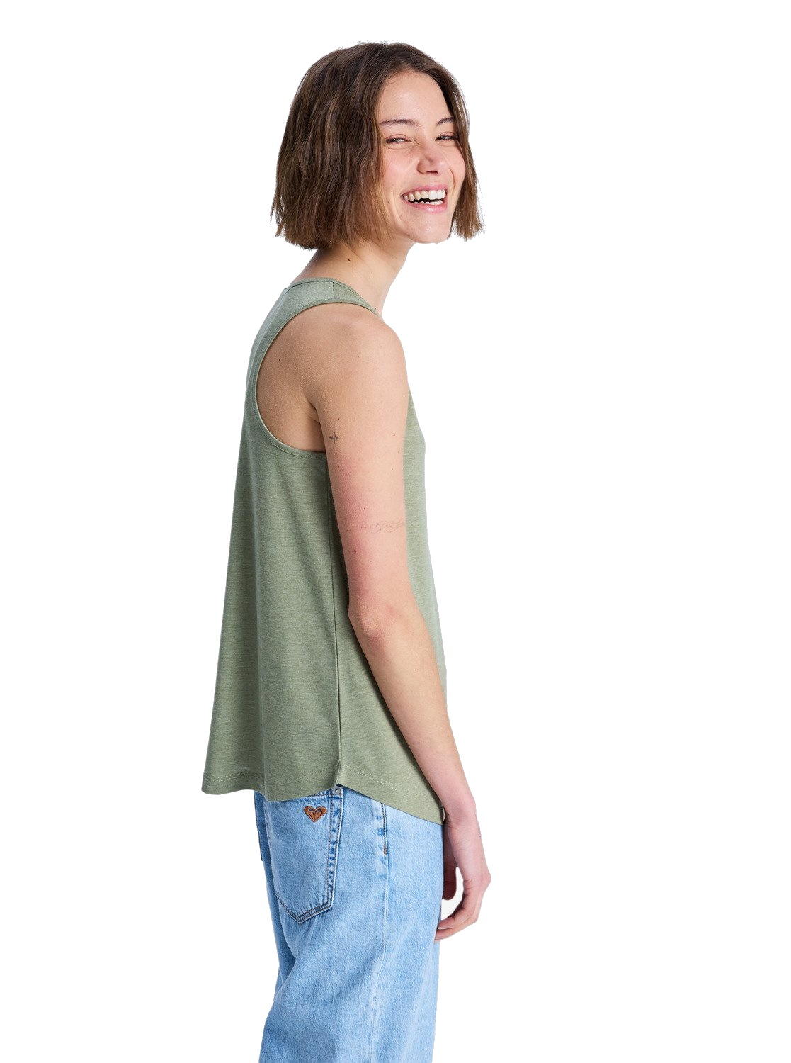 Roxy Damen Top Surfclassic Oil Green